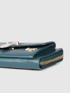 Baggit Women Solid Zip Around Wallet