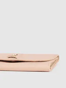 Baggit Women Dinosaur Textured PU Three Fold Wallet