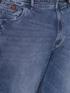John Pride Men Plus Size Light Fade Stretchable Jeans