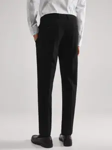 MANGO MAN Solid Super Slim Fit Sustainable Formal Trousers