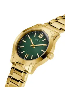 GUESS Men Dial & Stainless Steel Bracelet Style Straps Analogue Watch GW0574G2