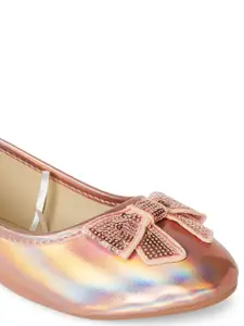 Pantaloons Junior Girls Printed Ballerinas With Bows