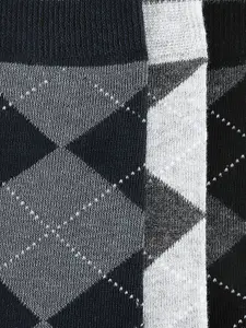BYFORD by Pantaloons Men Patterned Calf-Length Socks
