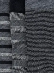 BYFORD by Pantaloons Men Pack Of 3 Patterned Calf-Length Socks
