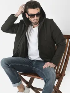 Crimsoune Club Men Padded Jacket with Patchwork