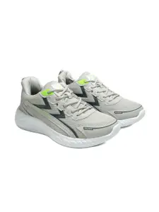 ASIAN Men Grey Mesh Running Non-Marking Shoes