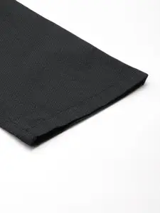 Louis Philippe Sport Men Micro Ditsy Printed Slim Fit Smart Casual Trousers