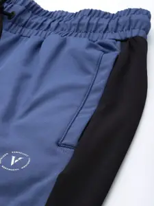 Van Heusen Men Active Fit Solid Track Pants With Side Paneled Detail