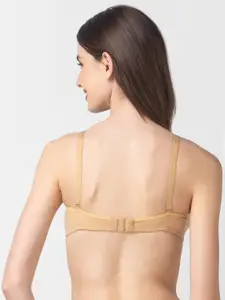 Candyskin Solid Nylon Lightly Padded Non-Wired Bra