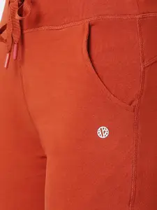 Van Heusen Women Solid Mid-Rise Smart Tech+ Straight Lounge Pants