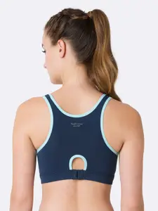 Van Heusen Proactive Women Blocked Anti Bacterial Wireless Racerback Sports Bra
