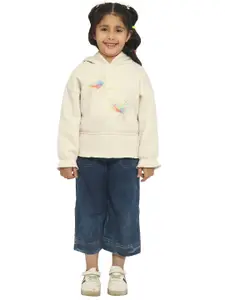 Nauti Nati Girls Hooded Sweatshirt