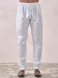 Manyavar Men Embroidered Sequinned Kurta With Churidar