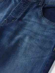 Gini and Jony Boys Cotton Straight Fit Heavy Fade Jeans