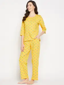 Clovia Women Printed Night suit