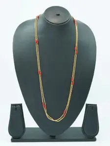 GRIIHAM Brass Gold-Plated Necklace