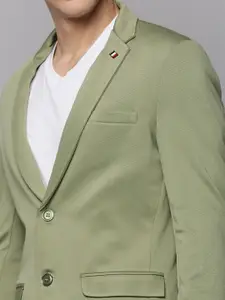 SHOWOFF Men Cotton Open Front Casual Blazer