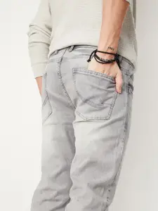 max Men Low Distress Heavy Fade Jeans