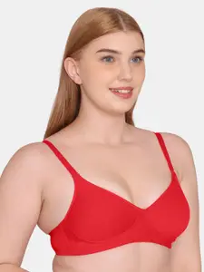 KOMLI Pack Of 2 Lightly Padded Non-Wired Bra