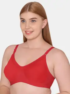 Souminie Pack of 2 Seamless Non-Padded Bra SS-17-2PC-RD_NS