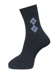 Dollar Socks Men Pack Of 3 Wool Anti-Odour Calf-Length Socks