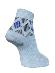 Dollar Socks Men Pack Of 3 Pure Woolen Ankle Length Socks