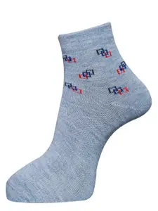 Dollar Socks Men Pack Of 3 Woolen Ankle Length Socks