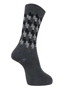 Dollar Socks Men Pack Of 3 Woolen Calf Length Socks