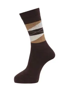 Dollar Socks Men Pack Of 3 Assorted Woolen Calf Length Socks