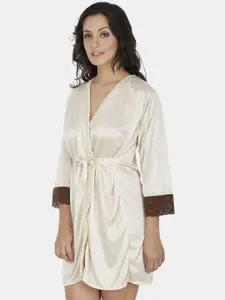 Klamotten Women Satin Robe