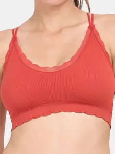 Amour Secret Pack Of 3 Ribbed Lightly Padded Anti Odour Sports Bra