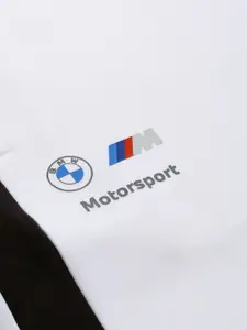 PUMA Motorsport Men BMW MMS Brand Logo Cotton Slim-Fit Sustainable Sweat Pants