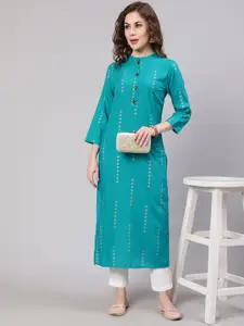 KALINI Floral Printed Floral Kurta