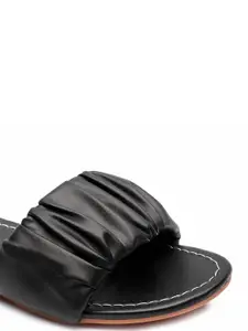 Brauch Women No Back Strap Open Toe Flats