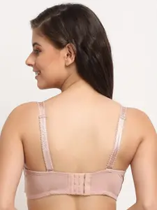 MAKCLAN Floral Underwired Lightly Padded Bra