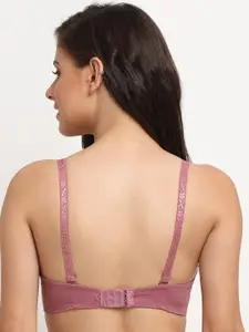 MAKCLAN Abstract Plunge Bra - Underwired Lightly Padded