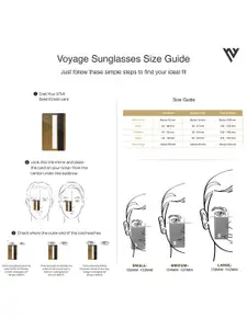 Voyage Women Cateye Sunglasses with UV Protected Lens- 9151MG3640ZZ