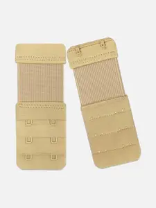 StyFun Pack of 2 Stretchy 2 Hook 3 Eye Bra Extenders