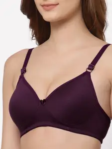 Floret Pack Of 2 Cotton T-Shirt High Support Lightly Padded Bra