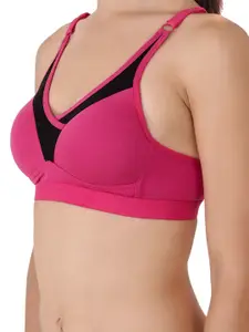 Floret Pack of 2 Heavily Padded Non Wired T Shirt Bra