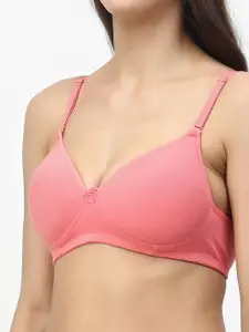 Floret Pack of 2 Heavily Padded Medium-Coverage Non-Wired Seamless Push-Up Bra