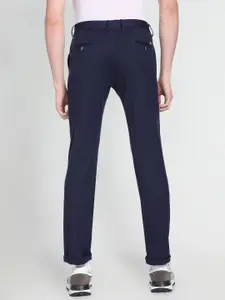 Arrow Sport Men Self Design Textured Original Slim Fit Chinos