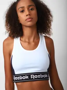 Reebok Training APP Bra Lightly Padded & Non-Wired Racerback Seamless Workout Bra