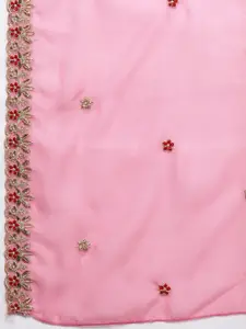 KALINI Embroidered Unstitched Dress Material