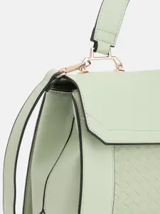 Allen Solly Textured Structured Satchel