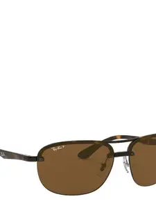 RAY-BAN Men Polarized Lens Square Sunglasses - 0RB4275CH710/BB63