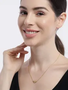 Carlton London 18K Gold-Plated Necklace