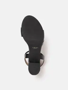 Carlton London Basketweave Textured Block Heels