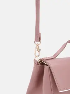Baggit Solid PU Structured Satchel