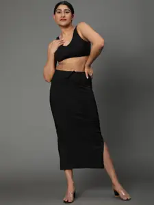 Jaanvi Mermaid-Fit Stretchable Saree Shapewear with Side Slit